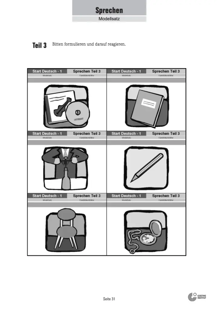 goethe sprechen konuşma teil 3